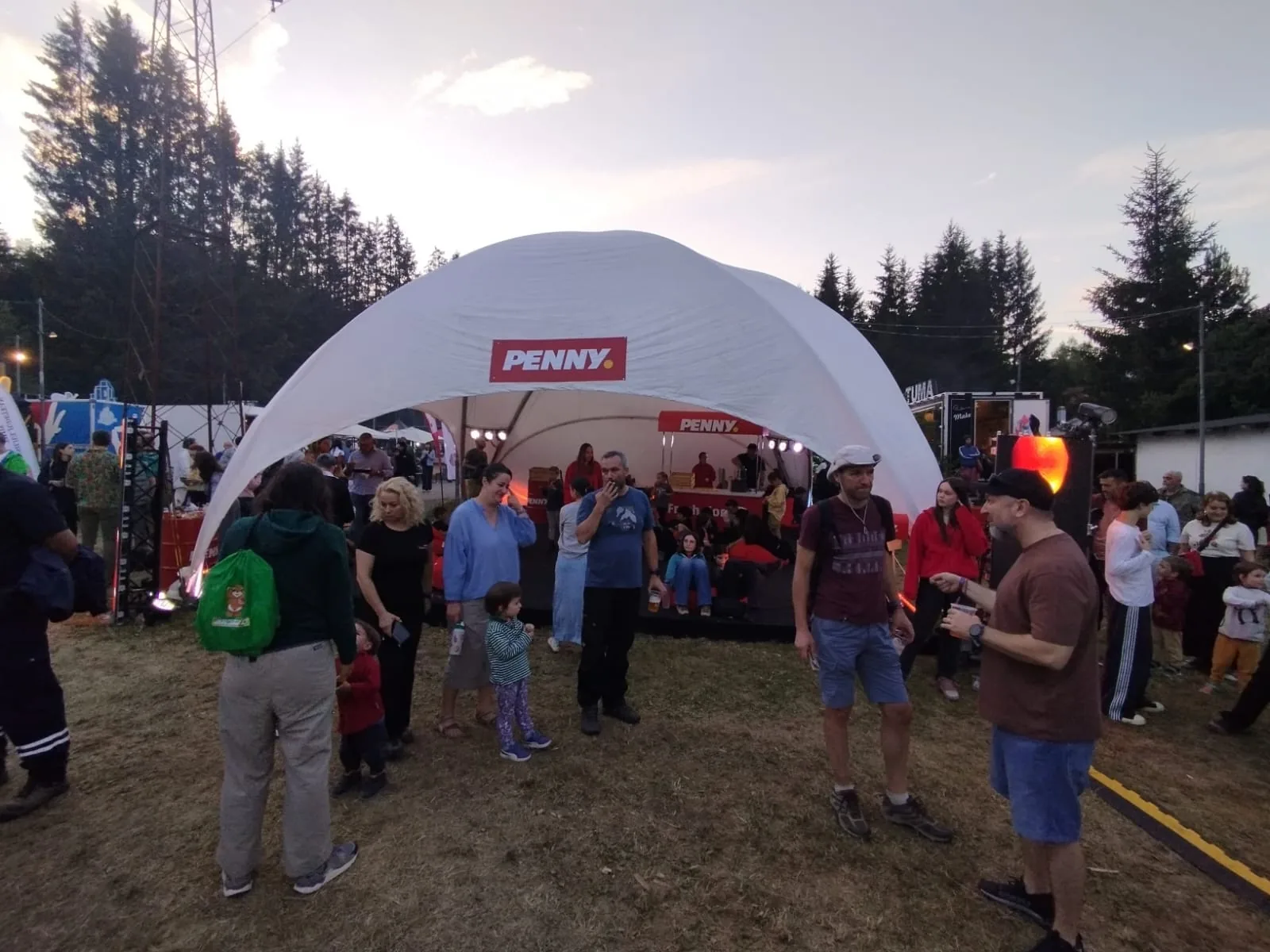 Visitors gathered around the Penny activation at Garana Jazz Festival for Garana Jazz Festival at Garana Jazz Festival in Garana.